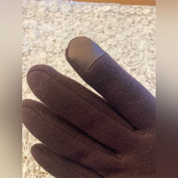 COPY - NWT EMBELLISHED Gloves Jack & Missy fleece lined texting gloves BROWN FA… - Picture 5 of 10
